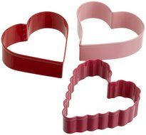 Wilton 3 Piece Hearts Cutter Set