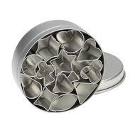 Patisse 12-Piece Cookie Cutters, Assorted, 1 1/8-Inch