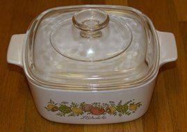 Corning Ware Spice of Life 1.5 Quart Casserole with Lid A-1 1/2 -B N3