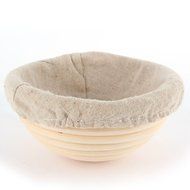Mercu Round Banneton Brotform Bread Proofing Proving Handmade Rattan Basket