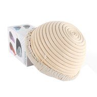 Mercu Round Banneton Brotform Bread Proofing Proving Handmade Rattan Basket N16