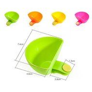 Ecoolbuy Pack of 4 Salad Sauce Ketchup Jam Dip Clip Cup Bowl Saucer Tableware Kitchen N8