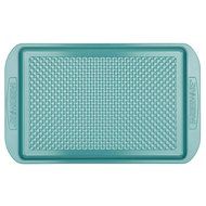 Farberware PureCook Hybrid Ceramic Nonstick Bakeware Baking Sheet and Cookie Pan, 11&quot; x 17&quot; - Aqua N4