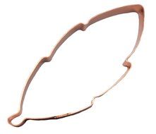 Simple Contour Feather Copper Cookie Cutter