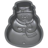 Baker's Secret 116474201 Nonstick Snowman Holiday Pan