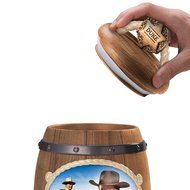 John Wayne One Tough Cookie Cookie Jar with FREE Recipe and Cookie Cutter by The Bradford Exchange N5