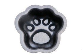 Aluminum Cat Paw Print Cartoon Cake Mold Baking Pan for Child Set 5 N2