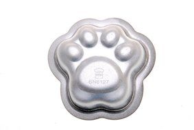 Aluminum Cat Paw Print Cartoon Cake Mold Baking Pan for Child Set 5 N4
