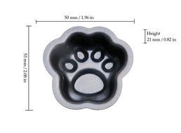 Aluminum Cat Paw Print Cartoon Cake Mold Baking Pan for Child Set 5 N8