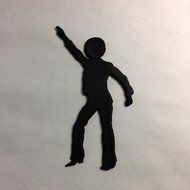 Disco Dancer 101 Cookie Cutter (3 Inches)