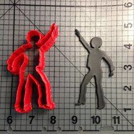 Disco Dancer 101 Cookie Cutter (3 Inches) N2