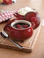 Denby Cook &amp; Dine Casserole, Mini, Cherry Oven to Table N2