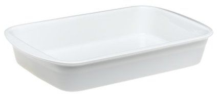 Pillivuyt Porcelain Heavy-Duty Large 14-by-9-1/2-Inch Lasagne Baker