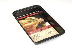Bakers Select Nonstick Small Roasting Pan, 11 x 7 x 1 1/2 Inch N3
