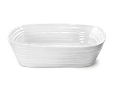Portmeirion Sophie Conran White Rectangular Roasting Dish, ( Lasagna Baker)