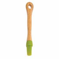 Lipper International 8509G Silicone Pastry Brush with Bamboo Handle, Light Green