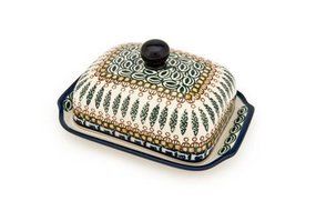 Polish Pottery Tuscany Butter Dish