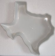 Texas Baking Bundle! Texas Shaped Dolomite Cake Pan, Cookie Cutter &amp; Texas Morning Glory - Memorable Breakfast... N2