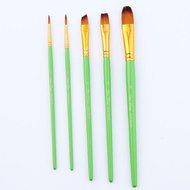 Mikey Store 5pcs Art Paint Brush Set for Watercolor Professional Paint Brushes Watercolor Oil Acrylic Painting... N2