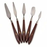 Mikey Store 5pcs Art Paint Brush Set for Watercolor Professional Paint Brushes Watercolor Oil Acrylic Painting... N20