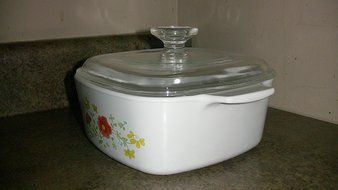 Corning Ware Wild Flowers 1.5 Liter Casserole Dish A-1-1/2-B Corning Ware 1.5 Liter Baking Dish N2