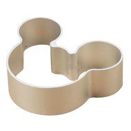 Topbeu Lovely Metal Mouse Shaped Cookie Pastry Dessert Cake Cutter Baking Mould Mold