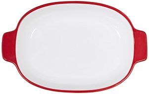 KitchenAid KBLR04NSER Nesting Ceramic 4-Piece Bakeware Set - Empire Red N2