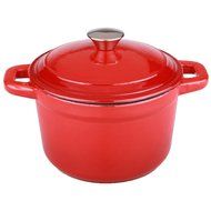 BergHOFF Neo Cast Iron Stockpot with a Lid, Purple, 7-Qt. N5