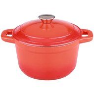 BergHOFF Neo Cast Iron Stockpot with a Lid, Purple, 7-Qt. N8