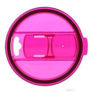 KOBWA Spill and Splash Resistant Lid with Slider Closure for Yeti Rambler, RTIC Tumblers 30 Oz. Tumblers Replacement... N9