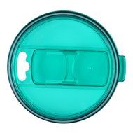 KOBWA Spill and Splash Resistant Lid with Slider Closure for Yeti Rambler, RTIC Tumblers 30 Oz. Tumblers Replacement... N34