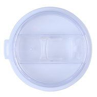 KOBWA Spill and Splash Resistant Lid with Slider Closure for Yeti Rambler, RTIC Tumblers 30 Oz. Tumblers Replacement... N44