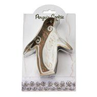 Penguin Cookie and Fondant Cutter - Ann Clark - 5 Inches - US Tin Plated Steel N3