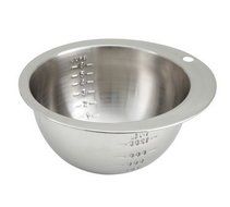 Culinary Depot Measuring Bowls, S/S with Interior Graduations 4, 6 Cups Baking Set Includes S/S Measuring Cups... N3