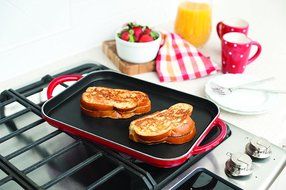 Nordic Ware Pro Cast Traditions Rectangle Baking Pan, 9 by 13-Inch, Cranberry N32