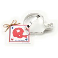 Football Helmet Cookie and Fondant Cutter - Ann Clark - 5.5 Inches - US Tin Plated Steel