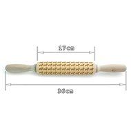 Welsh Corgi Pattern Embossing Rolling Pin, Engraved Rolling Pn for Cookies, Animal Embossed Rolling Pin, Housewarming... N2