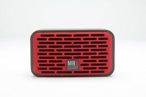 MBQUART QUBTwo Dual Driver Wireless Bluetooth Speaker (Red) N2