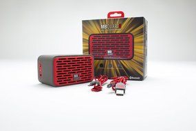 MBQUART QUBTwo Dual Driver Wireless Bluetooth Speaker (Red) N5
