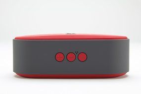 MBQUART QUBTwo Dual Driver Wireless Bluetooth Speaker (Red) N12