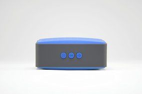 MBQUART QUBTwo Dual Driver Wireless Bluetooth Speaker (Red) N31