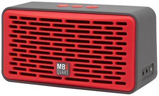 MBQUART QUBTwo Dual Driver Wireless Bluetooth Speaker (Red) N37