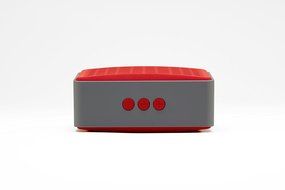 MBQUART QUBTwo Dual Driver Wireless Bluetooth Speaker (Red) N39