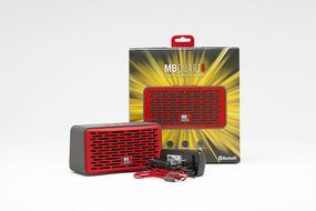 MBQUART QUBTwo Dual Driver Wireless Bluetooth Speaker (Red) N41