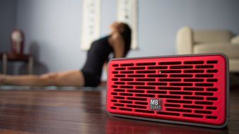 MBQUART QUBTwo Dual Driver Wireless Bluetooth Speaker (Red) N42
