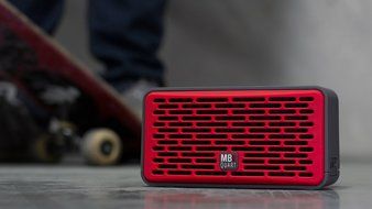 MBQUART QUBTwo Dual Driver Wireless Bluetooth Speaker (Red) N44