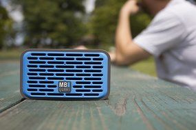 MBQUART QUBTwo Dual Driver Wireless Bluetooth Speaker (Red) N50