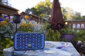 MBQUART QUBTwo Dual Driver Wireless Bluetooth Speaker (Red) N51