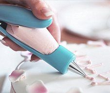 Kootips Diversity Pastry Icing Piping Bag Nozzle Tips Fondant Chocolate Cake Sugar Craft Tool Decorating Pen Set... N3