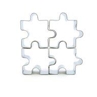 Stainless Steel Cookie Cutter Puzzle Piece Baking N2